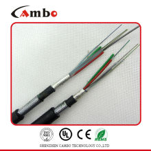 Instalación de conductos con doble cinta métrica blindada multi pares SM / MM fibra óptica uk